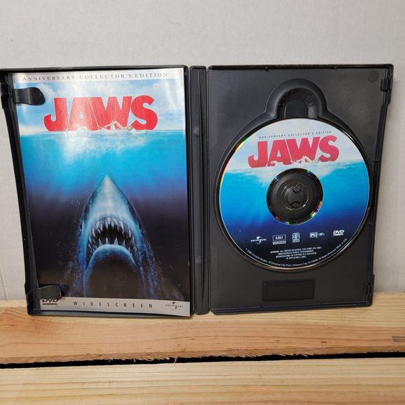 DVD Jaws (widescreen) w/ insert - Picture 2 of 4